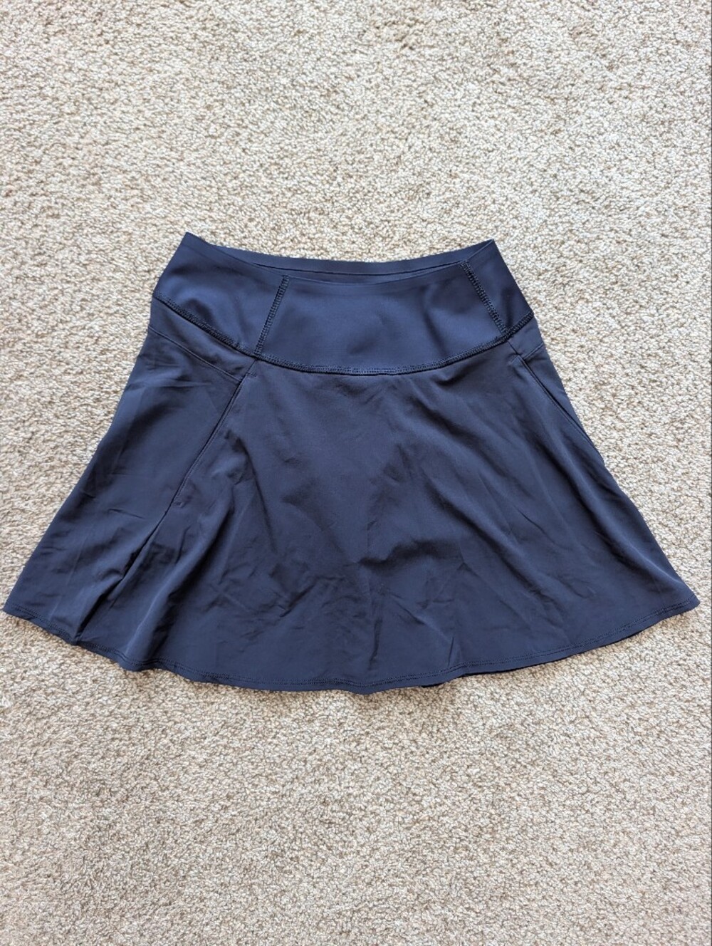 Puma Womens Navy Blue Athletic Skater Preppy Tennis Skort Size XS